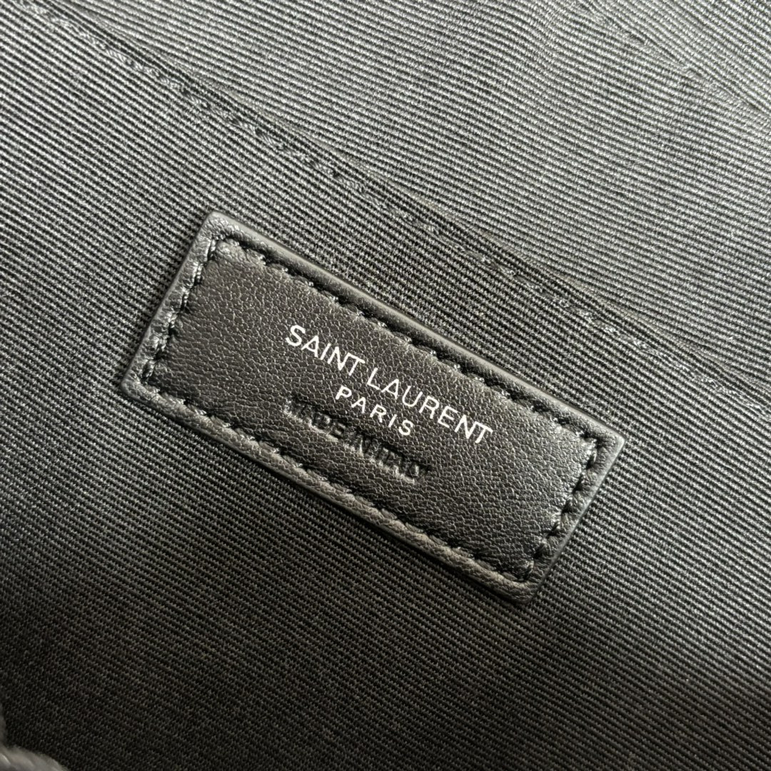YSL LOU camera bag in quilted leather 23x16x6cm #6 - Image 9