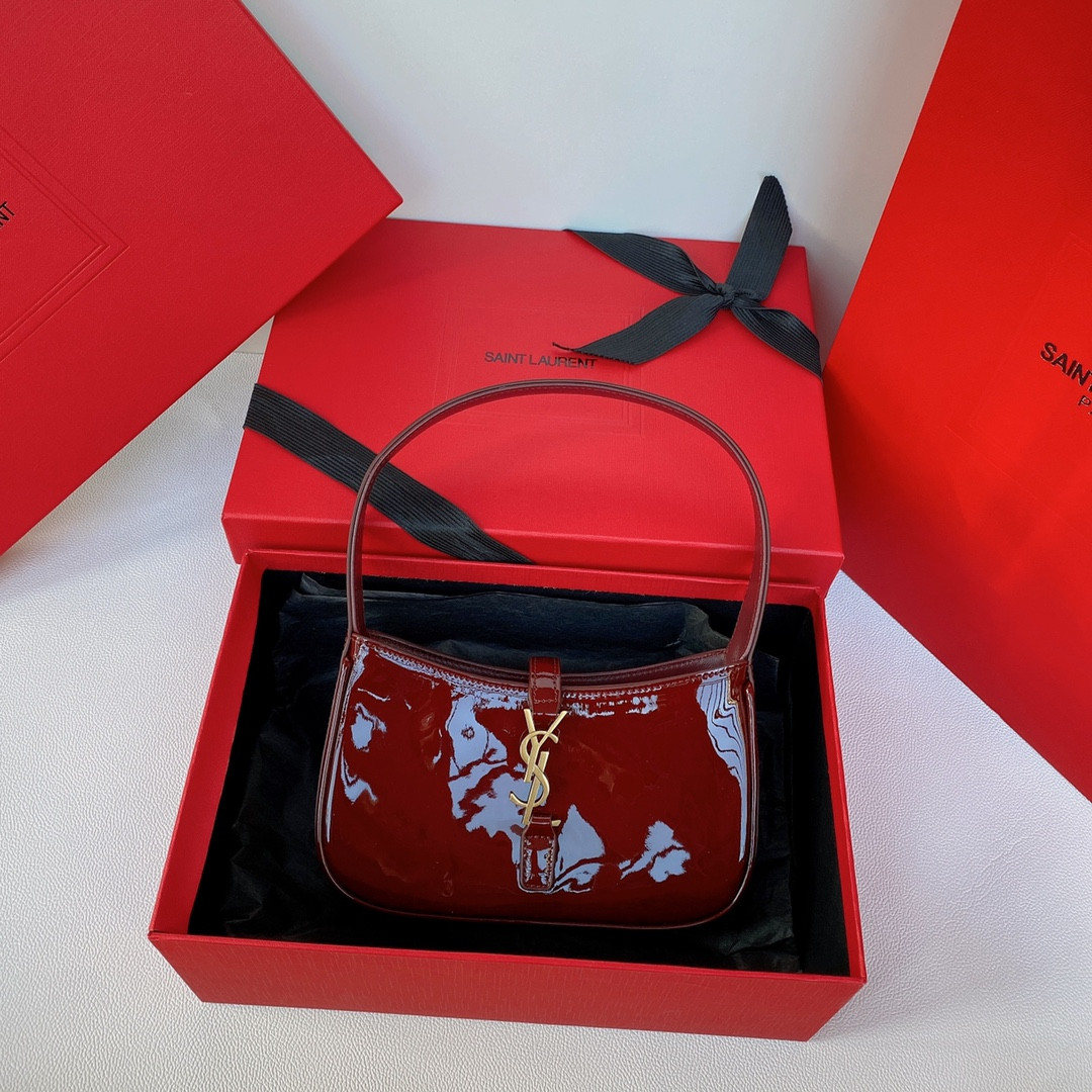 YSL LE 5 À 7 Mini (Patent Leather) 19 x 11.5 x 4.5 CM #2