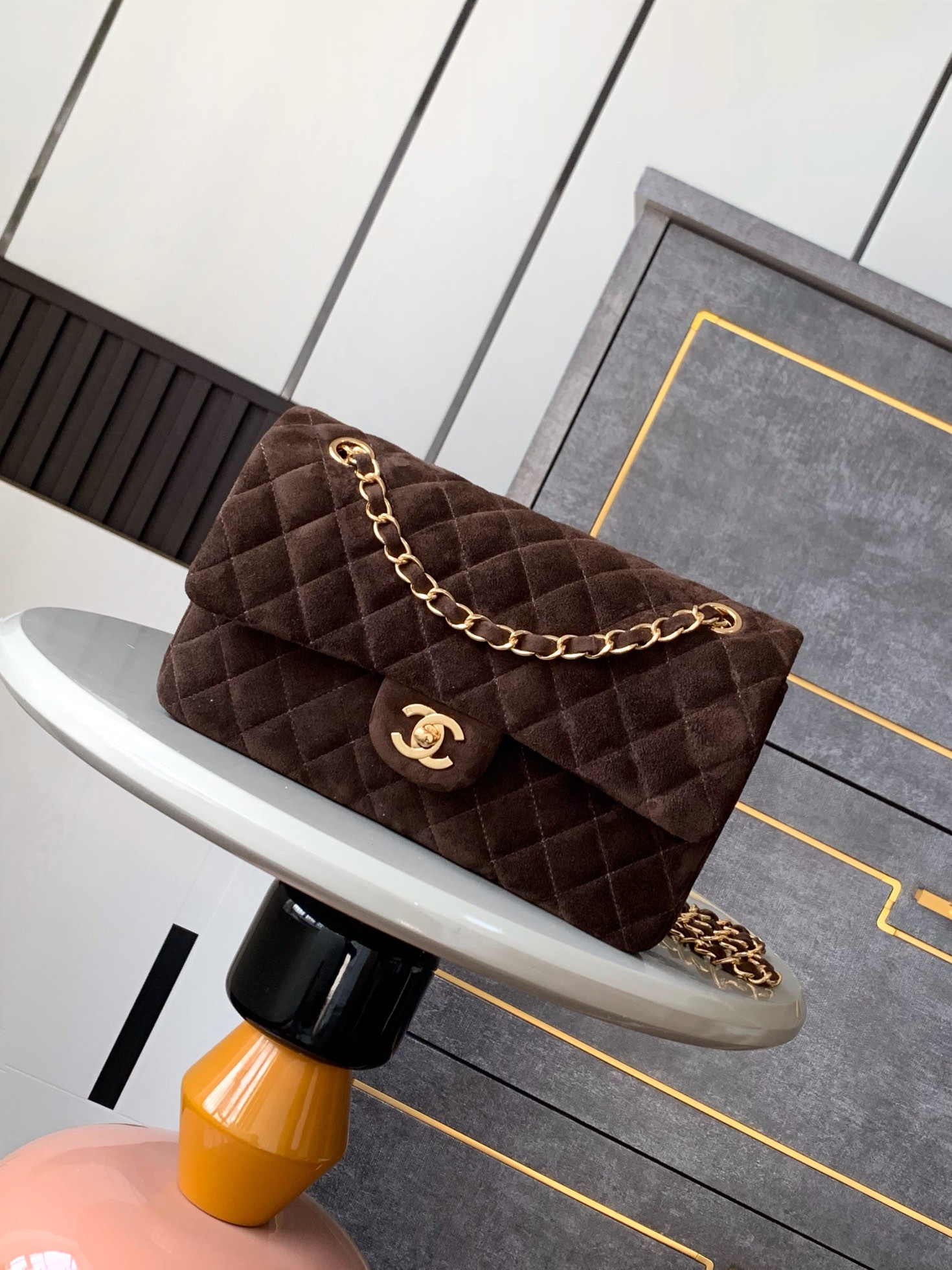CHANEL CLASSIC 11.12 HANDBAG 25 15.5*25.5*6.5cm #1