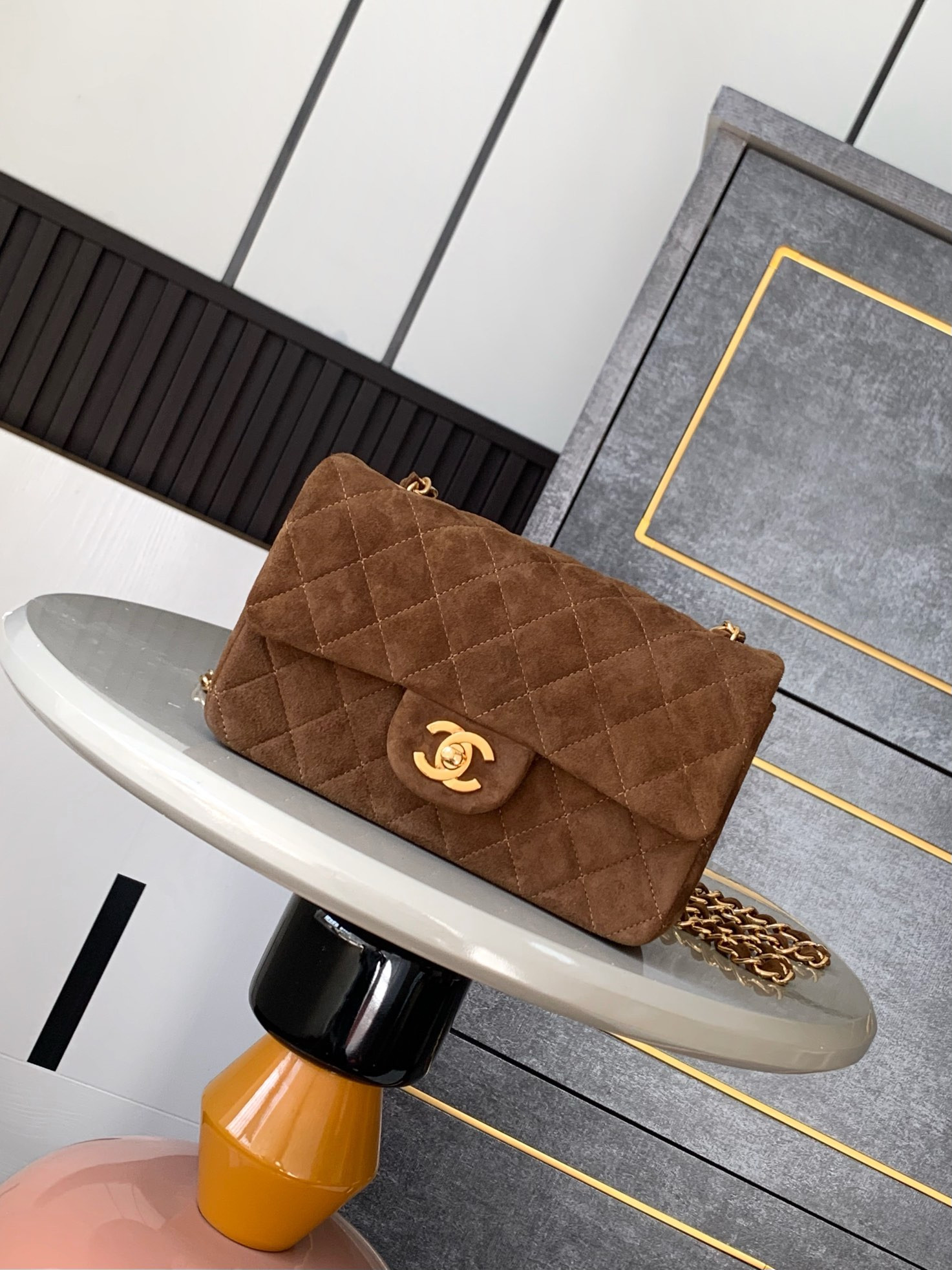 CHANEL MINI CLASSIC 11.12 HANDBAG 20 12*20*6cm #2