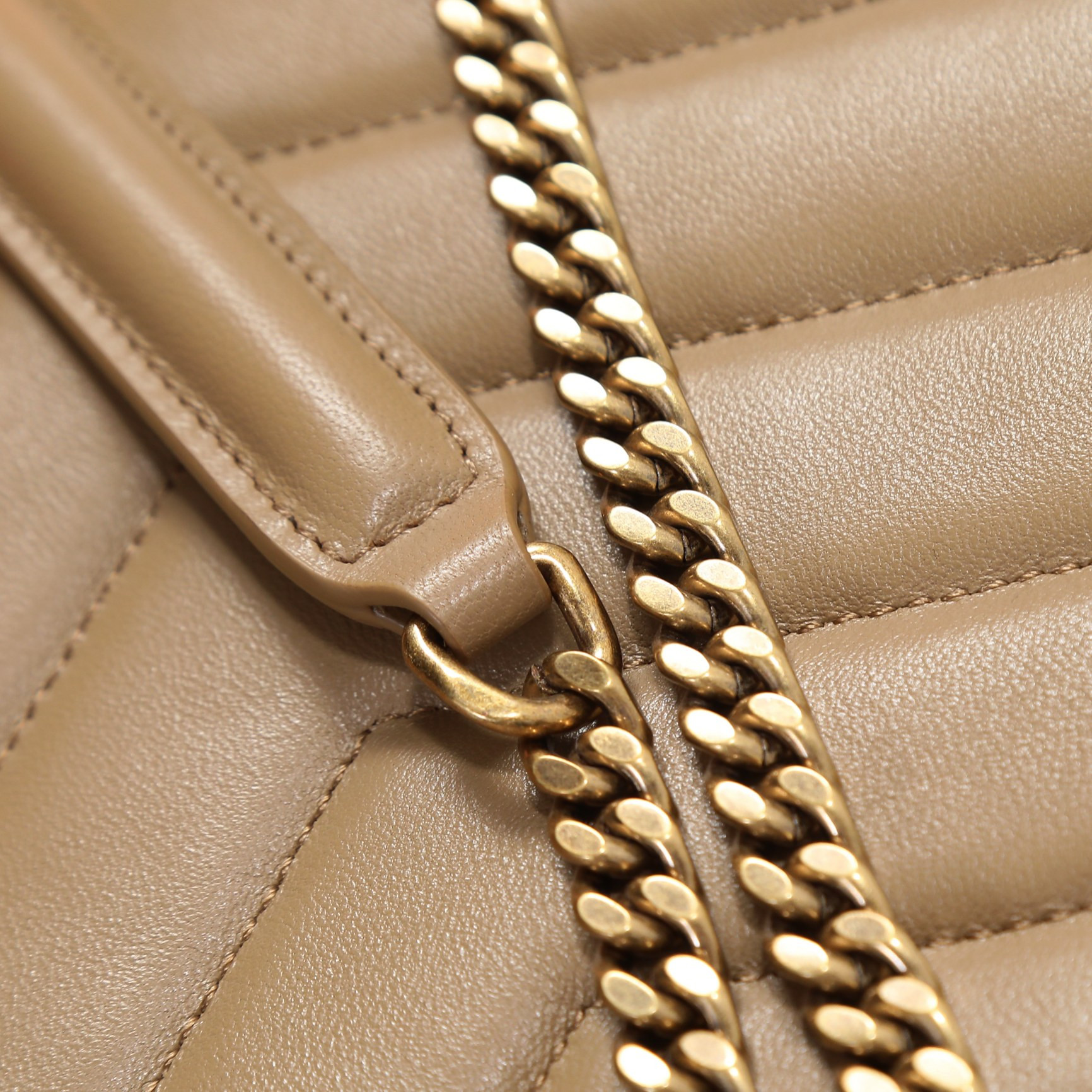 YSL LOULOU medium in MATELASS lambskin 29x17x8cm #2 - Image 15