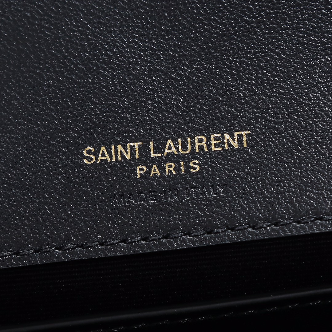YSL LOULOU small in MATELASS lambskin 24x14x6cm #6 - Image 17