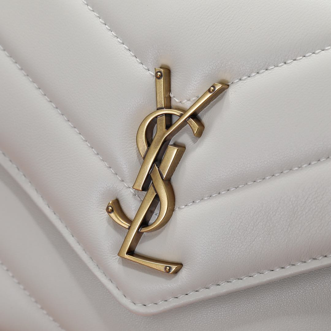 YSL LOULOU small in MATELASS lambskin 24x14x6cm #2 - Image 5