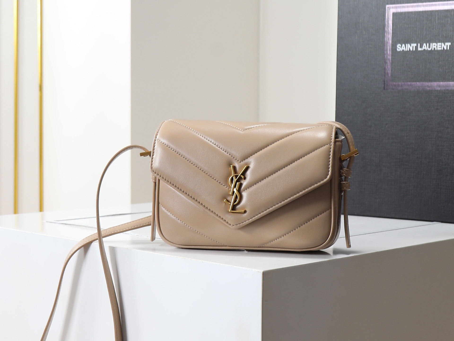 YSL LOULOU toy crossbody in MATELASS lambskin 21x14x5cm #3